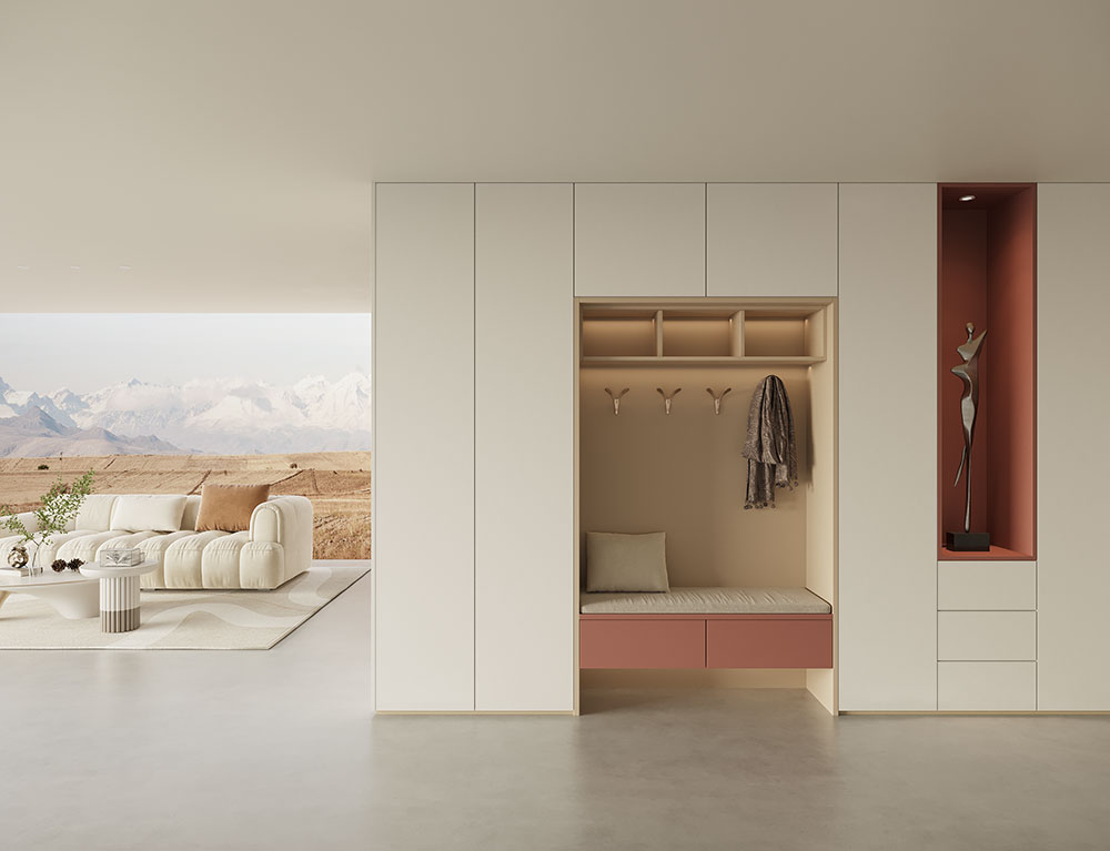 莫蘭迪系列-玄關柜